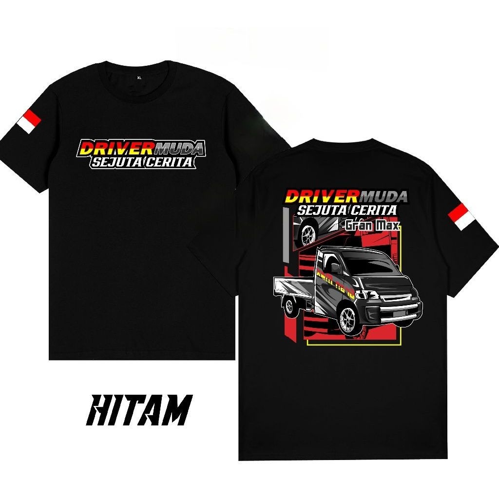 KAOS TSHIRT DRIVER MUDA SEJUTA CERITA//KAOS DRIVER GRAND MAX