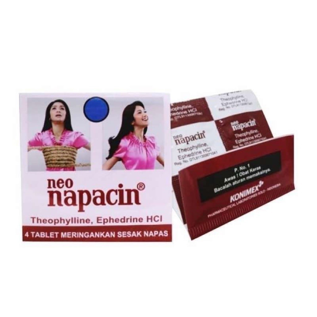 Neo Napacin - Obat Asma Tablet