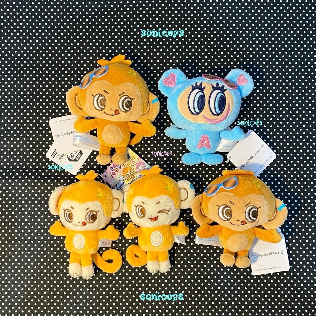 [update, baca desk] Daisy Lovers & Angel Blue Narumiya plush keychain new with tag