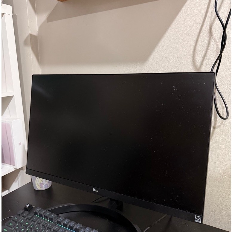 SECOND PRELOVED Monitor LCD LG hitam
