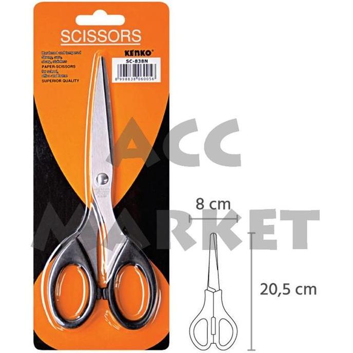 Gunting Kertas Kenko Sc 838n 838 Sc838 N Sedang