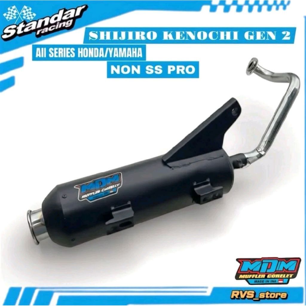 Knalpot Racing MDM Suzuki Spin Skywave Skydrive