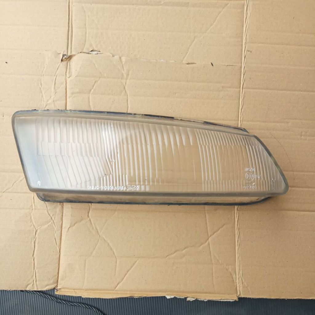 kaca lampu head lamp kia timor kanan
