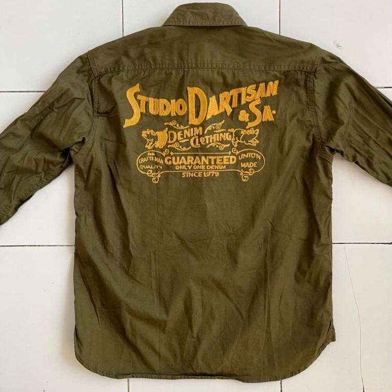 STUDIO D'ARTISAN WORKSHIRT, size38
