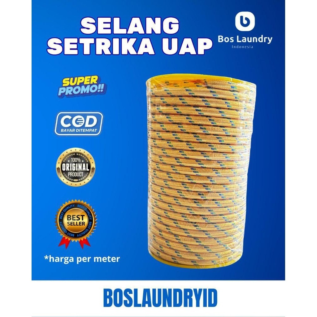 Selang Setrika Uap Boiler
