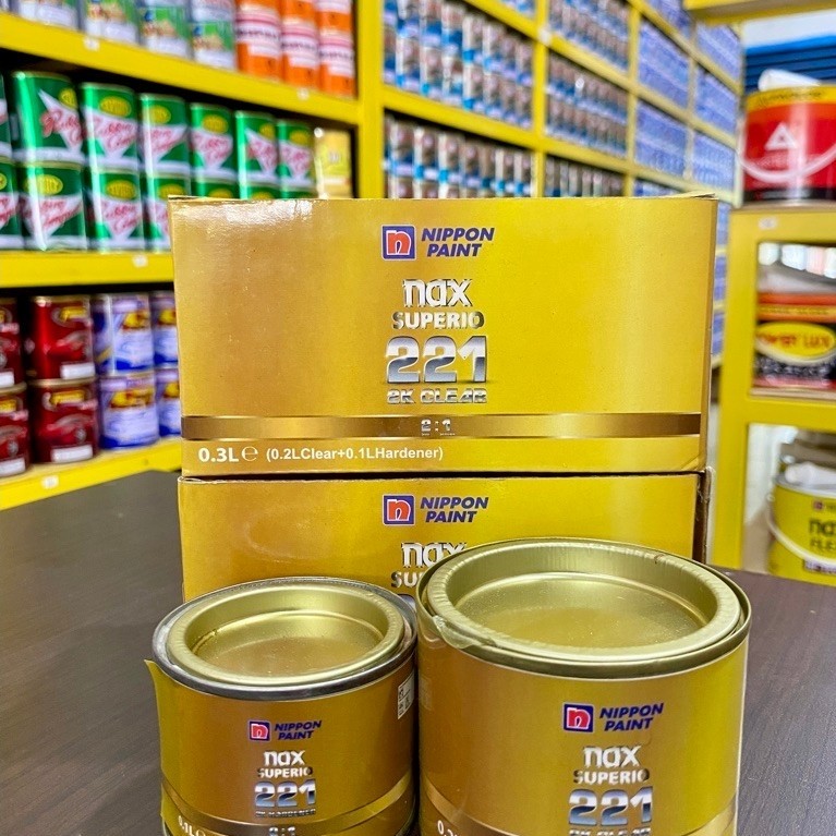NIPPON Clear Nax 221 Hardener 0.3L Set