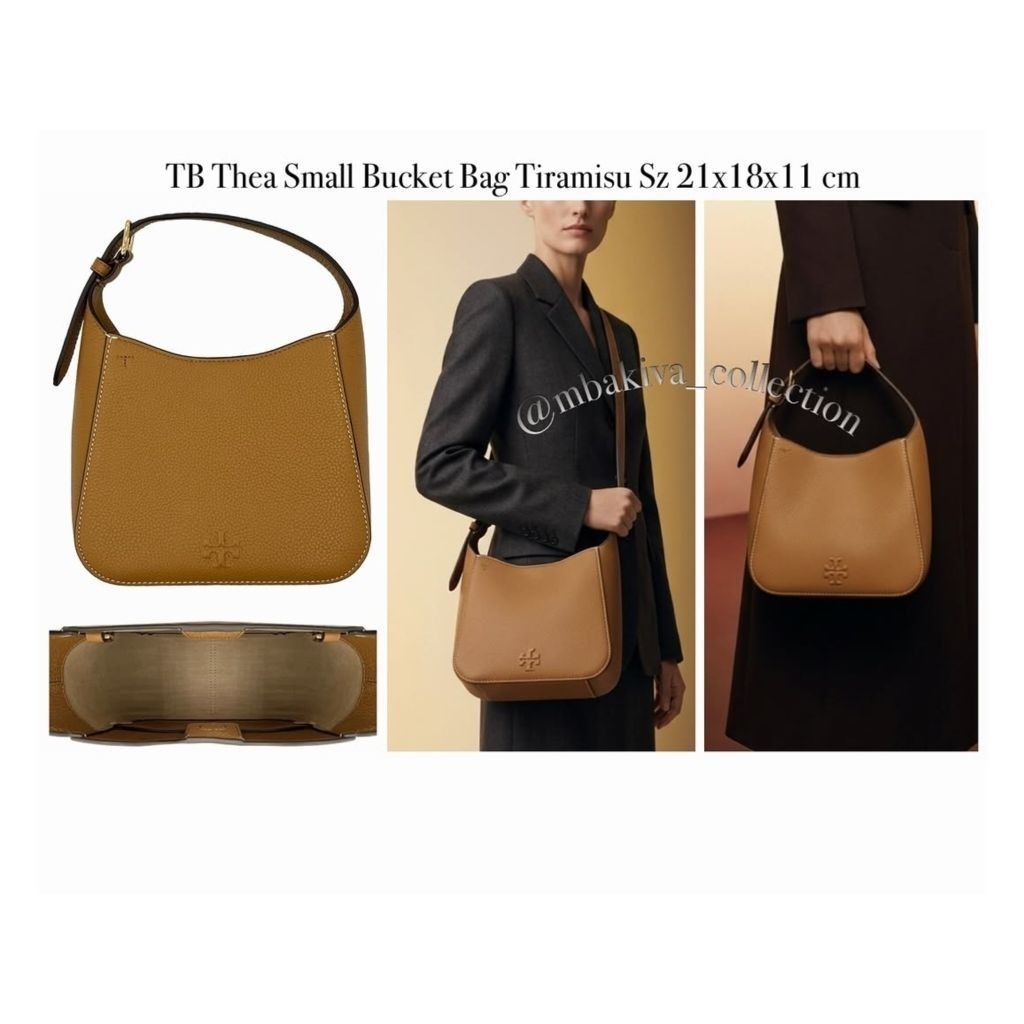 Thea Small Bucket Bag Tiramisu