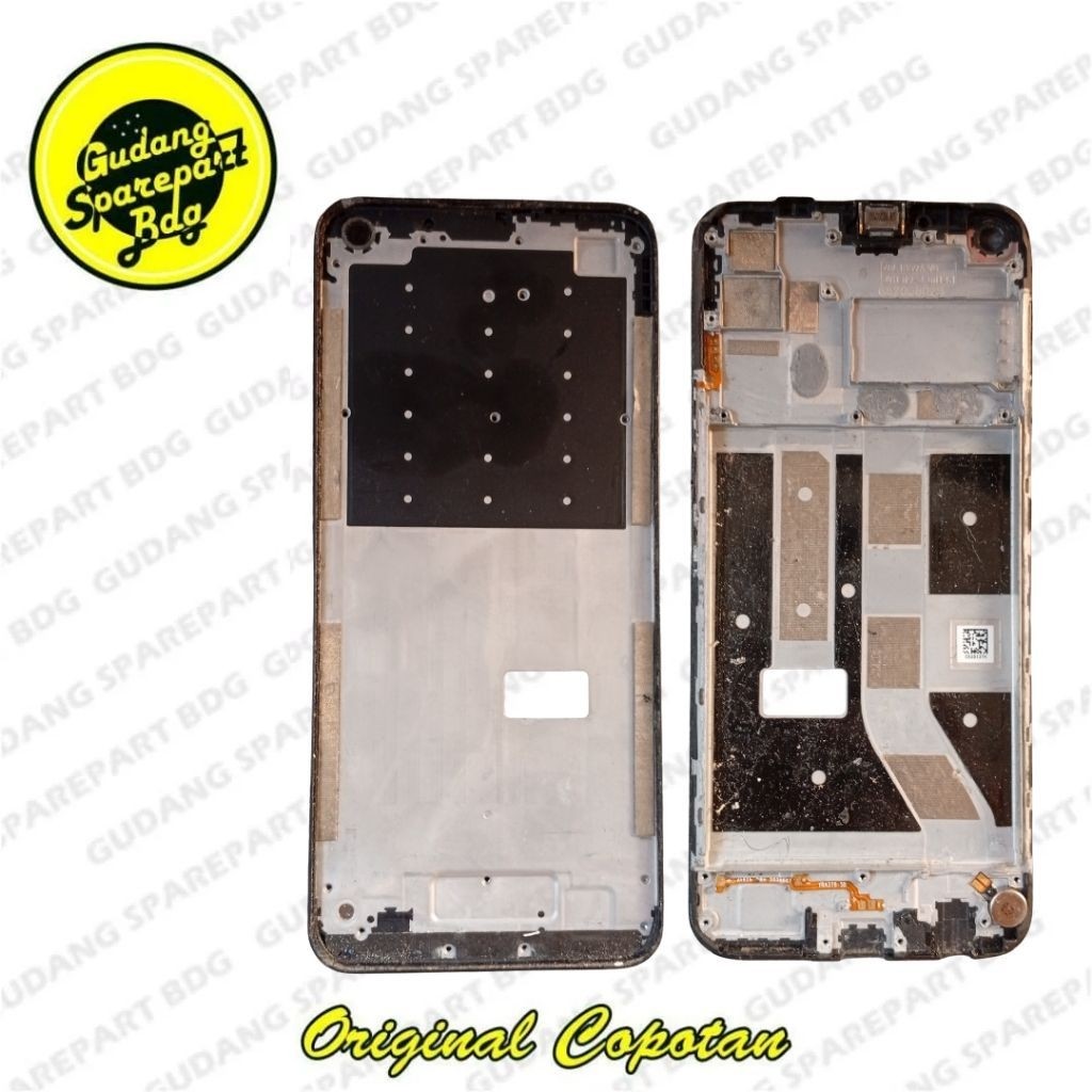 Tatakan LCD Realme 7 Second Original Copotan