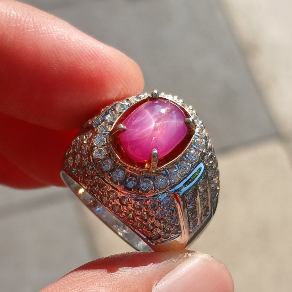 Natural Star Ruby Burma No Heated 5.42 crt