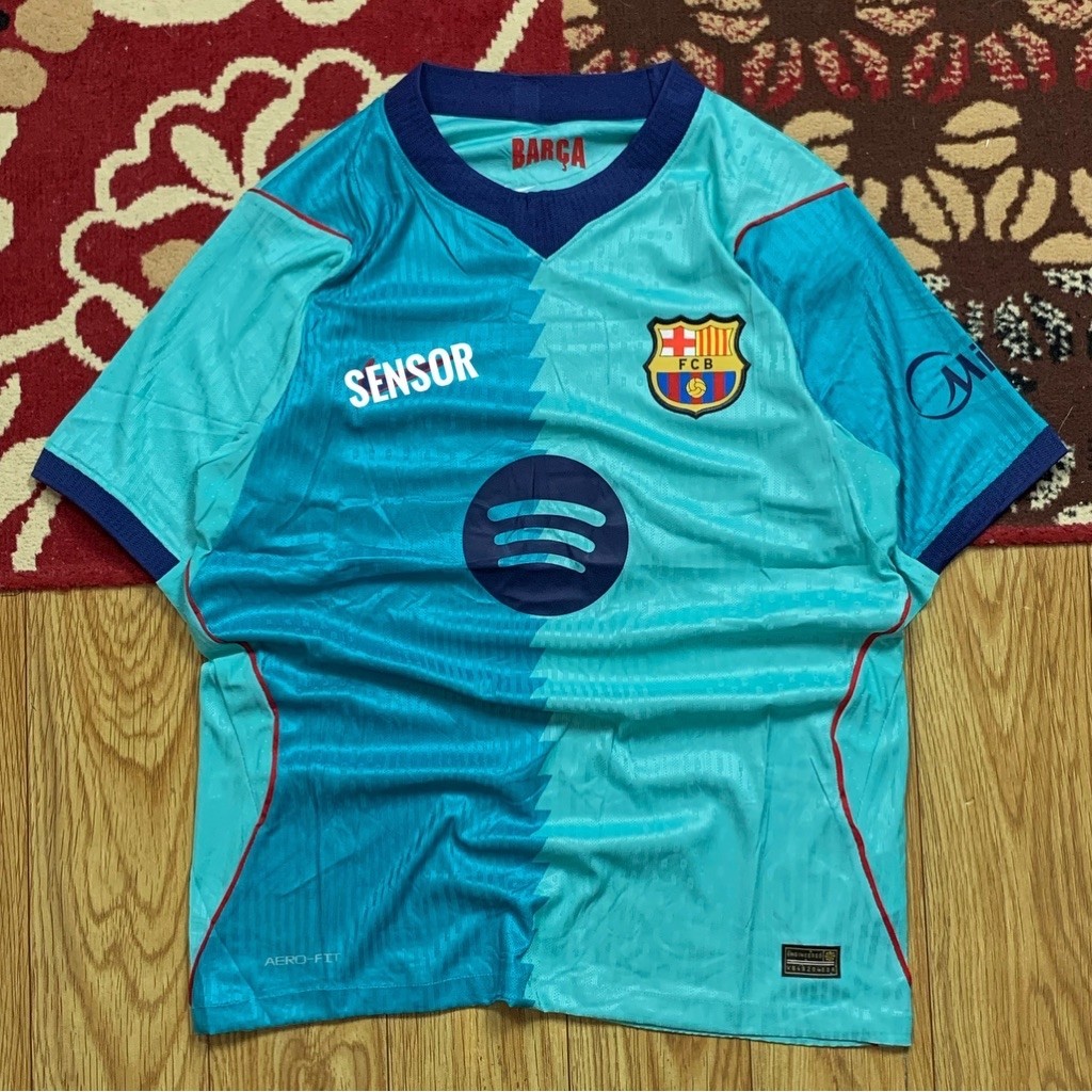 JERSEY FC BARCELONA THIRD KIT PLAYER ISSUE 2026/27 SIZE L | JERSEY THIRD BARCELONA x NAIKI | JERSEY 