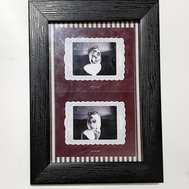 Pinterest photostrip frame | bingkai stripfoto ala pinterest
