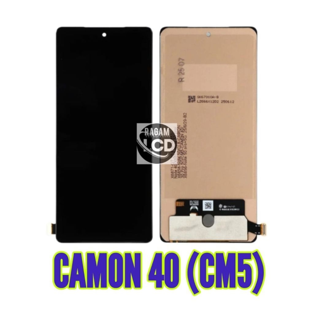 Lcd+touchscreen TECNO CAMON 40 CM5 Competible