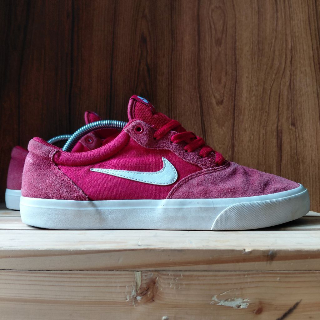 Size 44/280 | Sepatu Pria Nike SB Chron Red | Sneakers Casual | Second Preloved