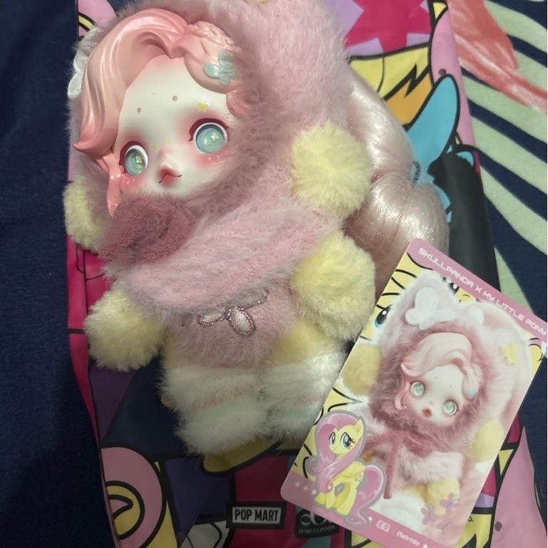 Fluttershy Skullpanda 100% ORI