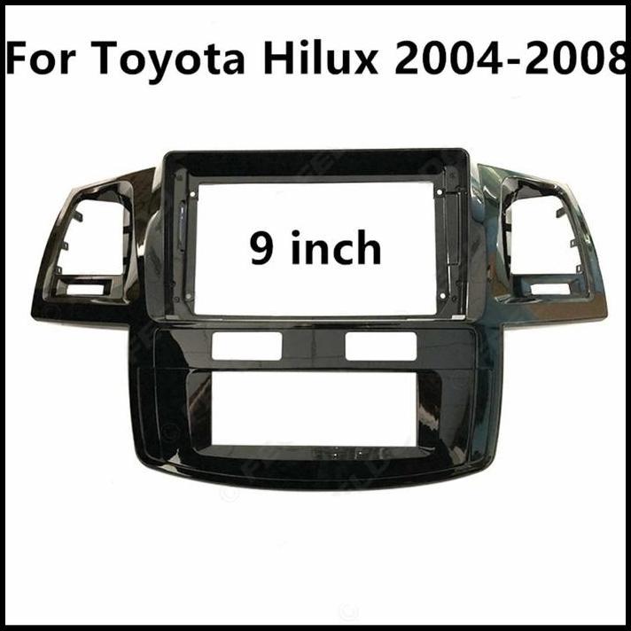 GRATIS ONGKIR FRAME FORTUNER 9 INCH 2005 - 2015 FRAME ANDROID FORTUNER LAMA