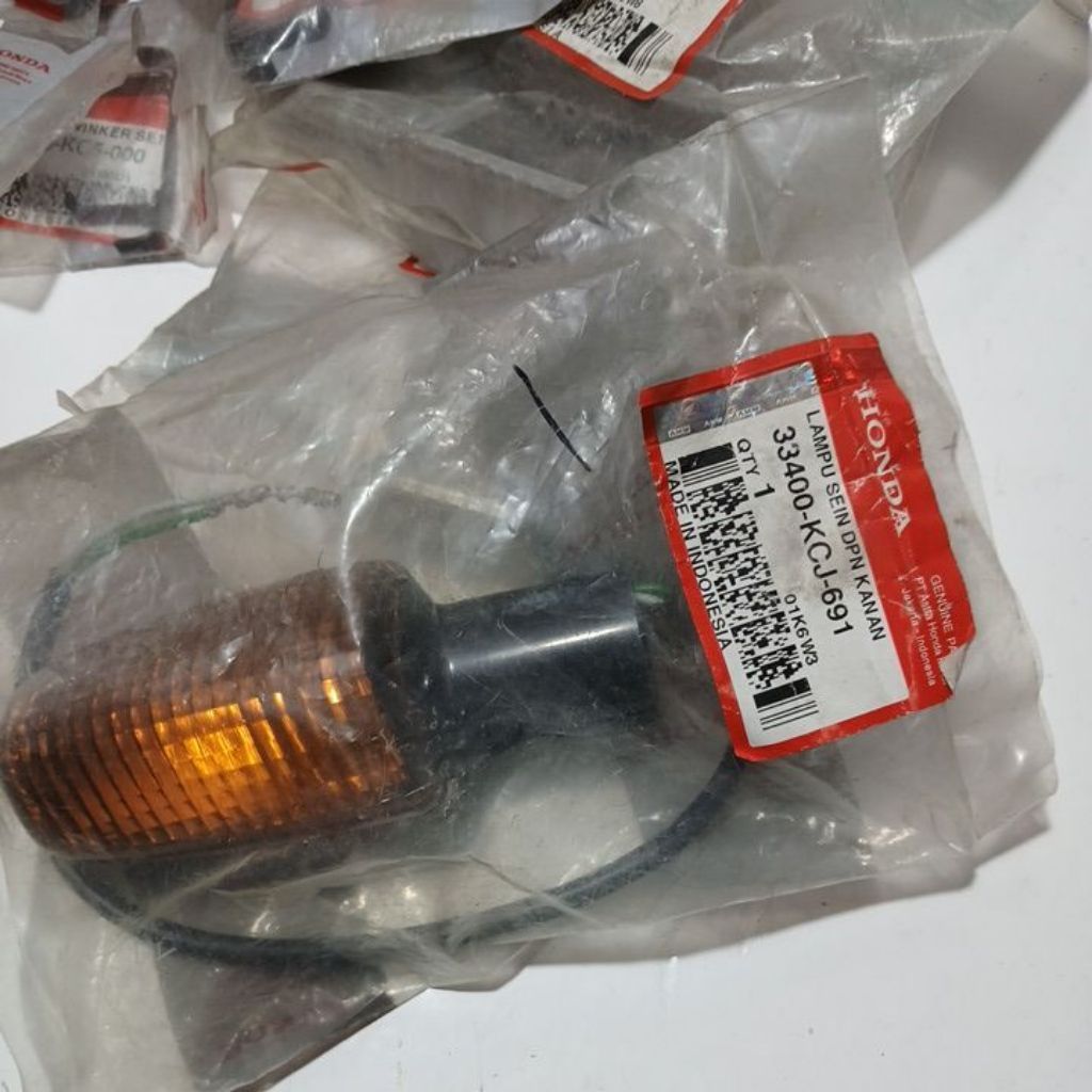 33400 KCJ 691 LAMPU SEIN HONDA TIGER 2000 TIGER LAWAS LAMA ORIGINAL AHM