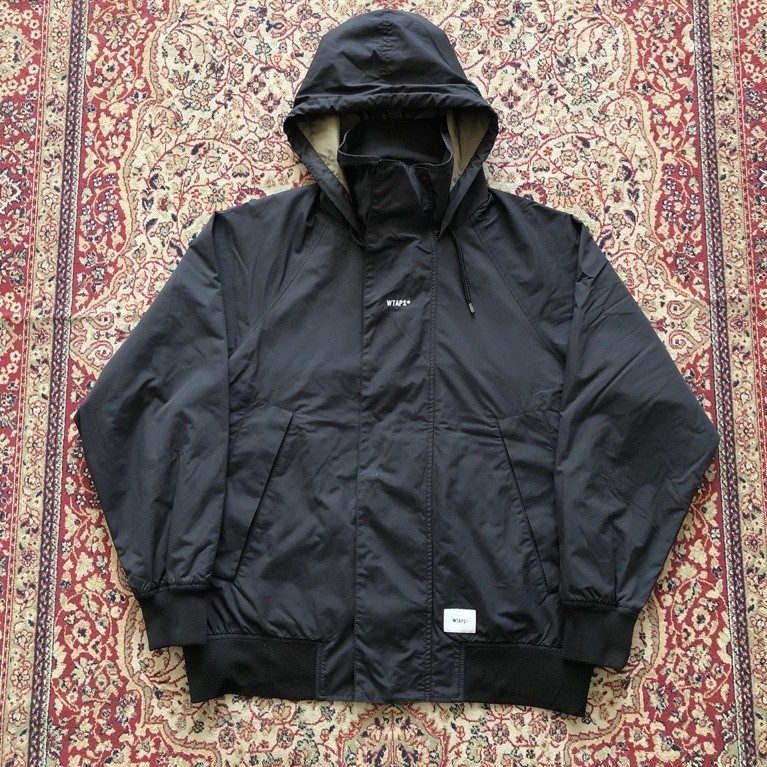 Wtaps ss18 incom nylon tussah hooded jacket Vintage WTAPS japan apparel j168