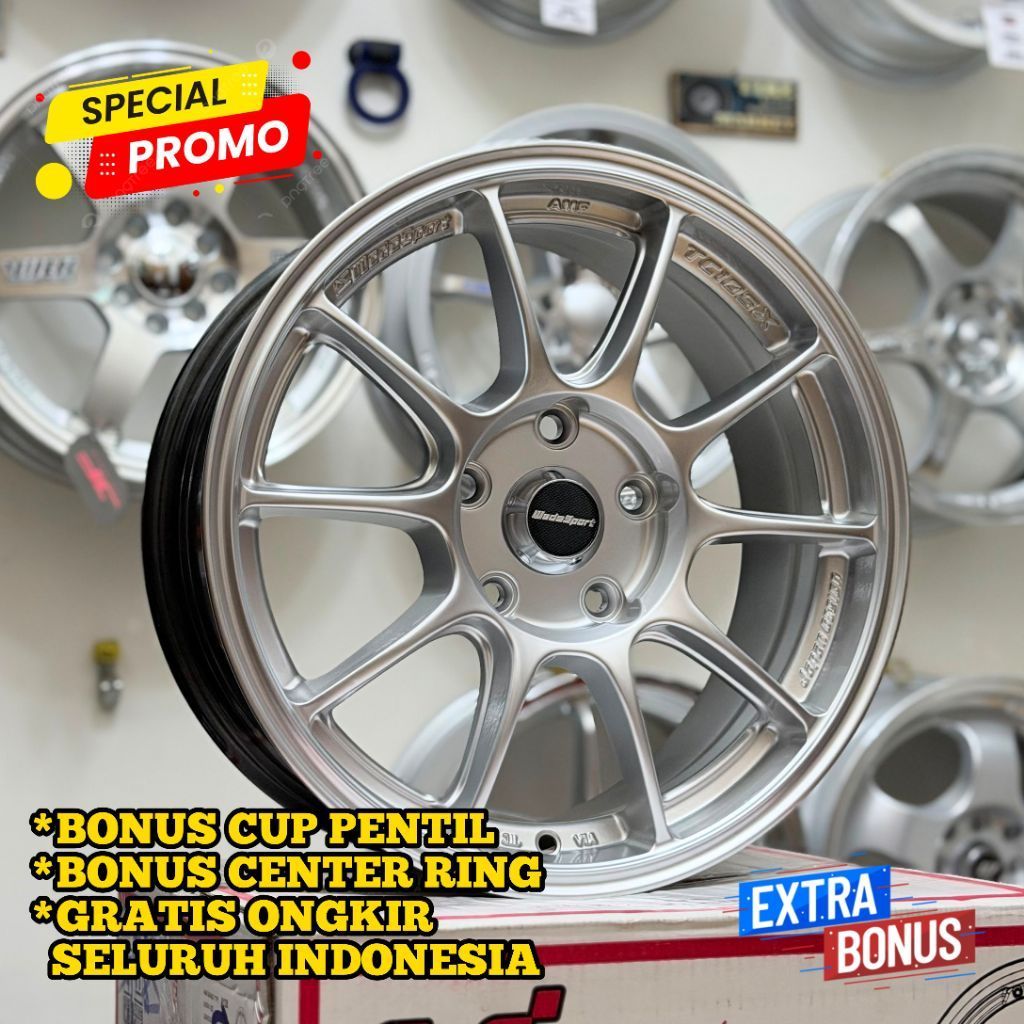 (Spesial promo) Velg mobil Wedssport Tc105x R16 (baru)
