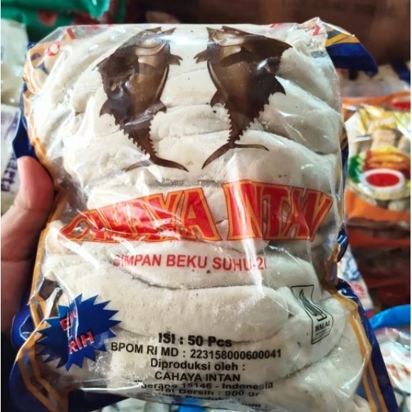 Otak2 Ikan Cahaya Intan isi 50 pcs / Rasa Sangat Enak