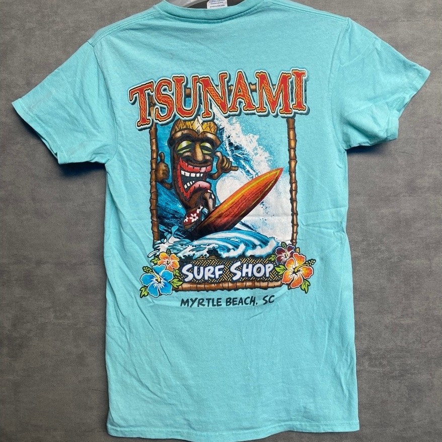 kaos vintage art surfing
