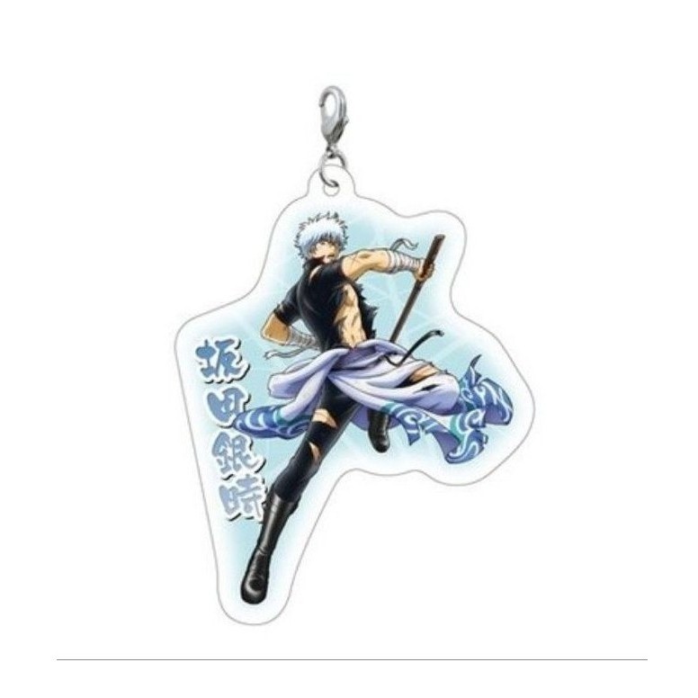 Gintama Ichiban Kuji bertema ~Konna Gin-san Mita Koto Nai(?) J Prize Sakata Gintoki Acrylic Charm