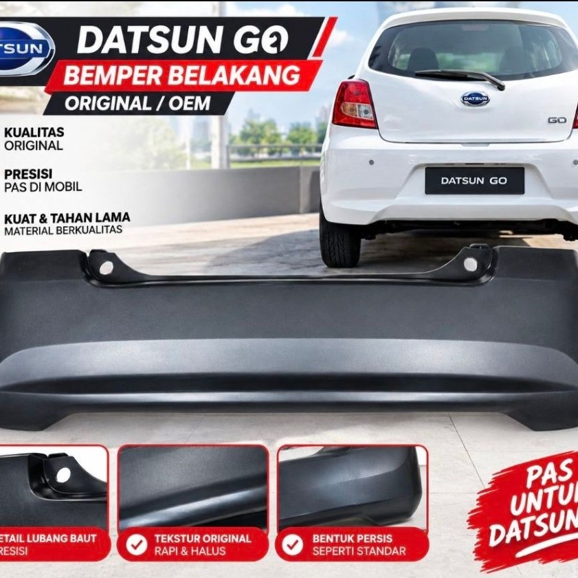 Bumper Bemper Belakang Datsun Go Asli Original