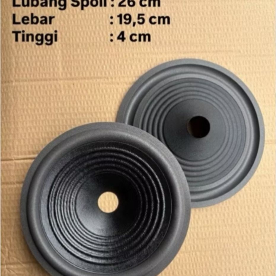 Daun speaker aktif 8 inch lubang 26 inch