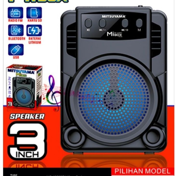 Speaker Aktif Mini Blutot Merek MITSUYAMA MS 4020 BT