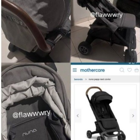 (Preloved) Stroller Nuna Pepp Next