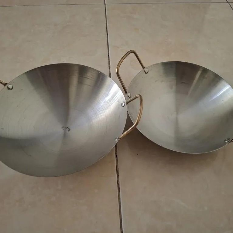 Texania Wajan Kuali Stainless - Tebal Anti Lengket