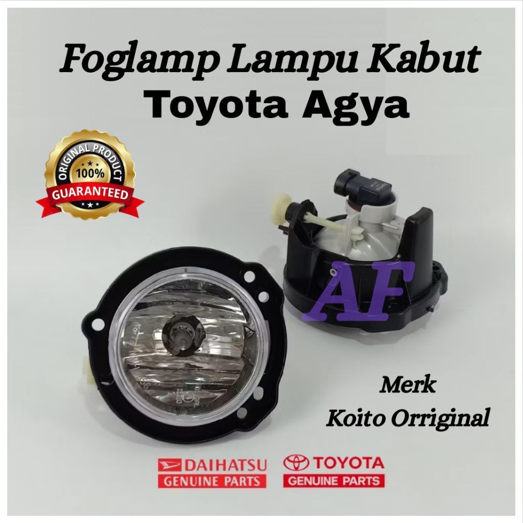 Foglamp Toyota Agya/ Lampu Kabut Agya 2012 2013 2014 2015 2016 2017 2018 Original Koito