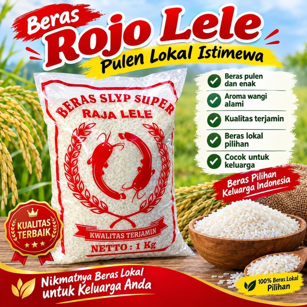 beras#rojolele#super#pulen