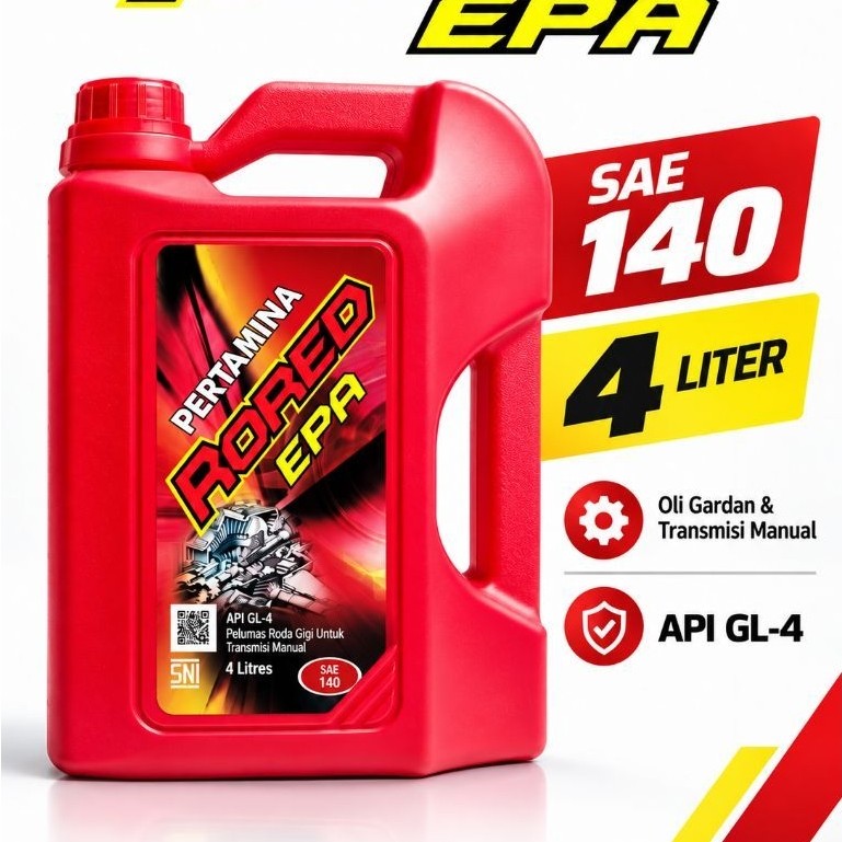 PUTRRA ABADI OLI RORED EPA 140 4L - PERTAMINA RORED