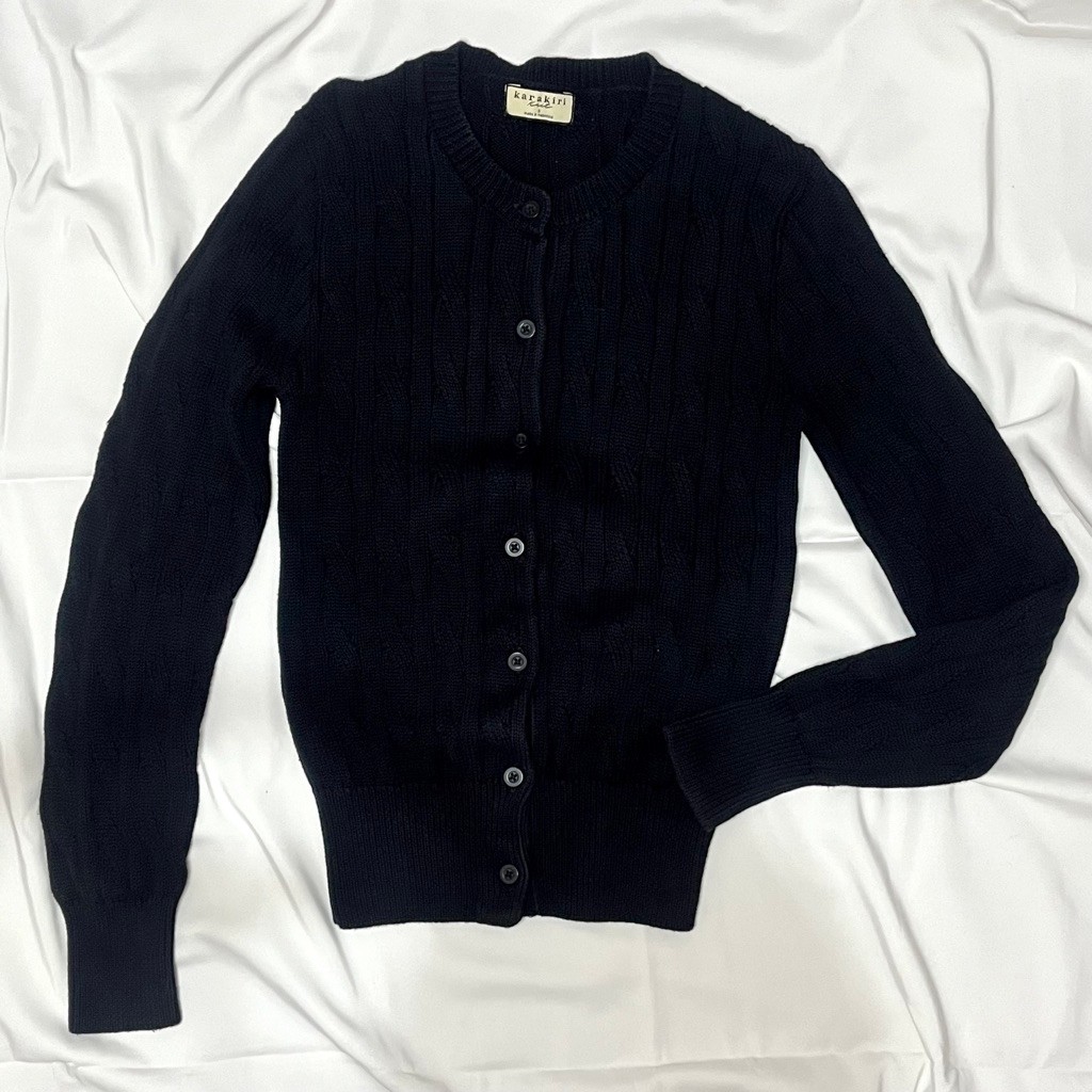 Karakiri Carol Cable Knit Cardigan