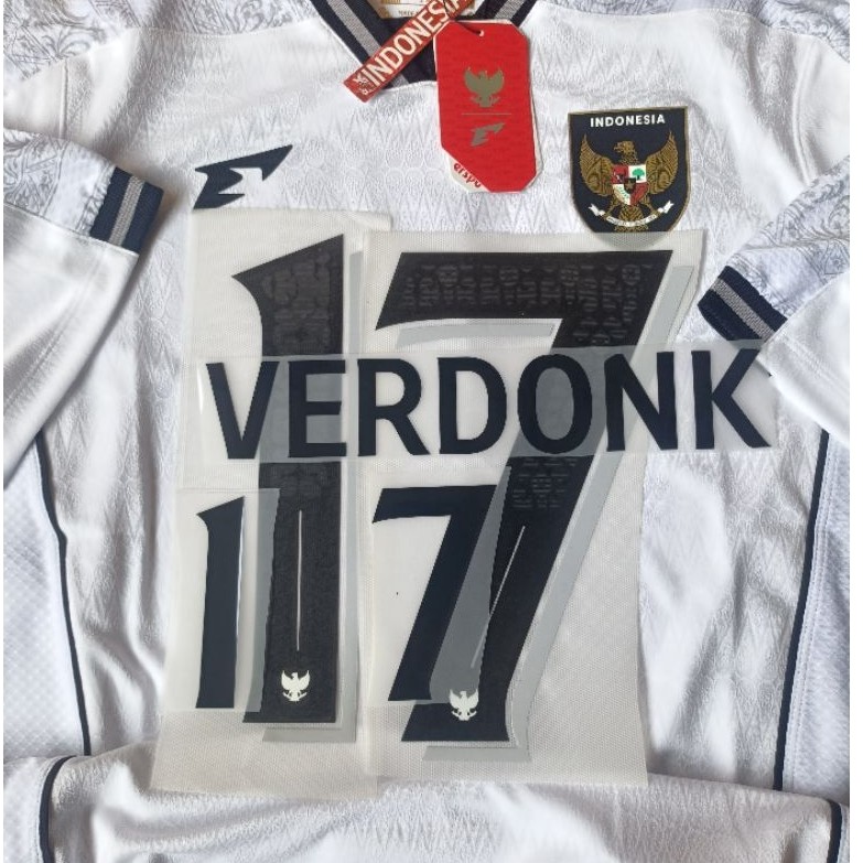 Nameset Timnas Jersey Away Erspro 2025 Original