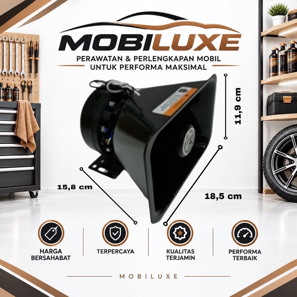 Toa Speaker Sirine Patwal/Toa Sirine Polisi/Toa CORONG KOTAK