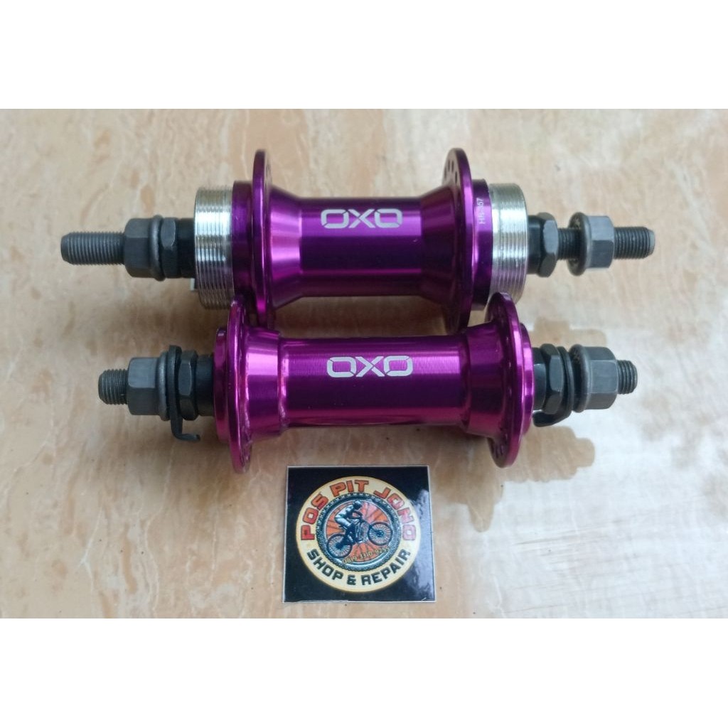 HUB OXO HB 357 BMX 36H BEARING PURPLE
