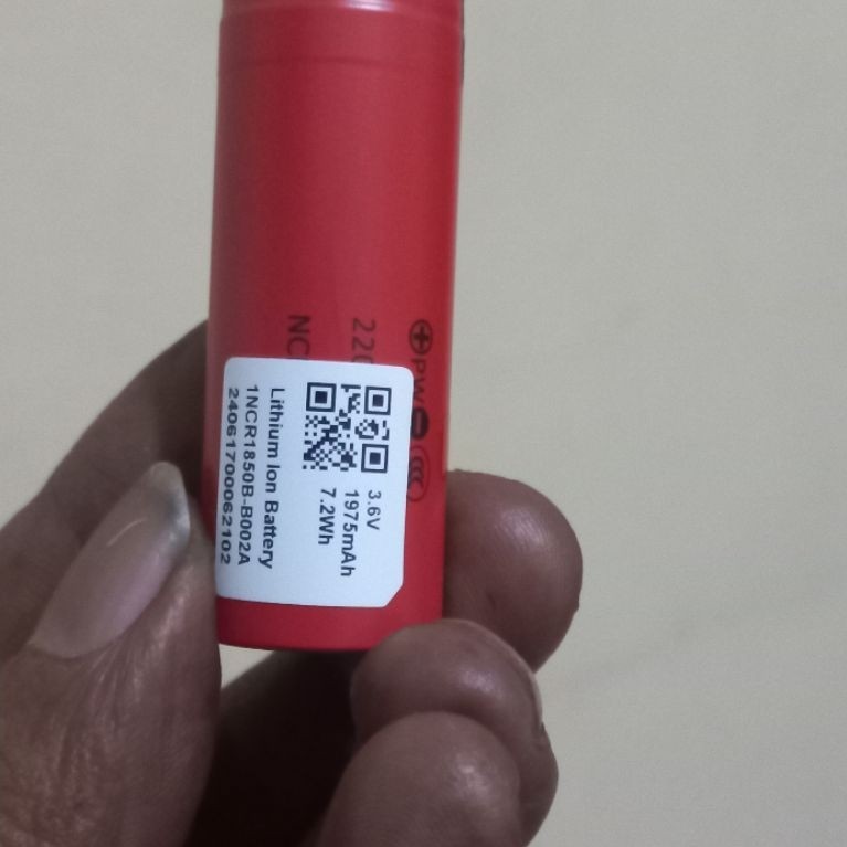 Baterai Cas (laptop) NCR type18500  NEW
