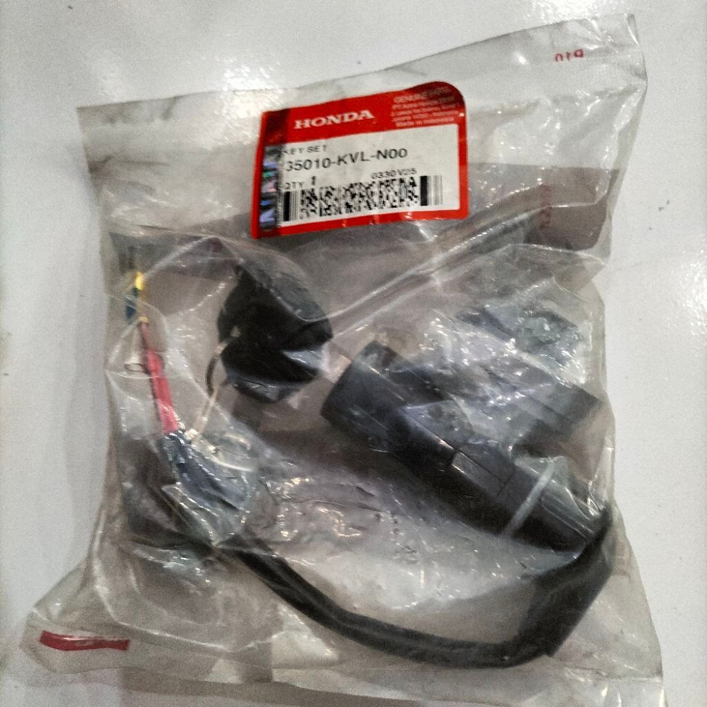 KUNCI KONTAK SUPRA X125 BATMAN ORIGINAL AHM 35010-KVL-N00