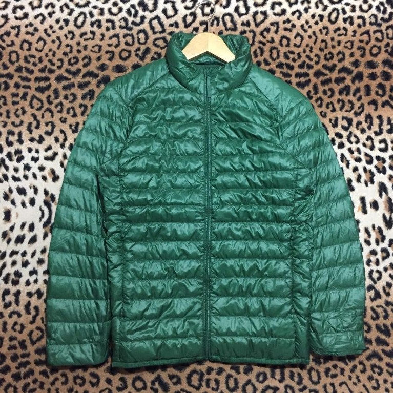 UNIQLO PUFFER JACKET GREEN