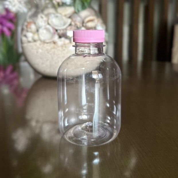 (INSTANT) Botol Pudot Gendut Gemoy 250 ml SN - Botol Plastik 250 ml PET