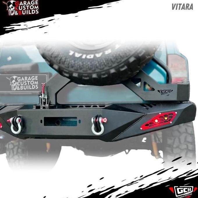 BUMPER VITARA ESCUDO SIDEKICK BUMPER BELAKANG FULL ACC