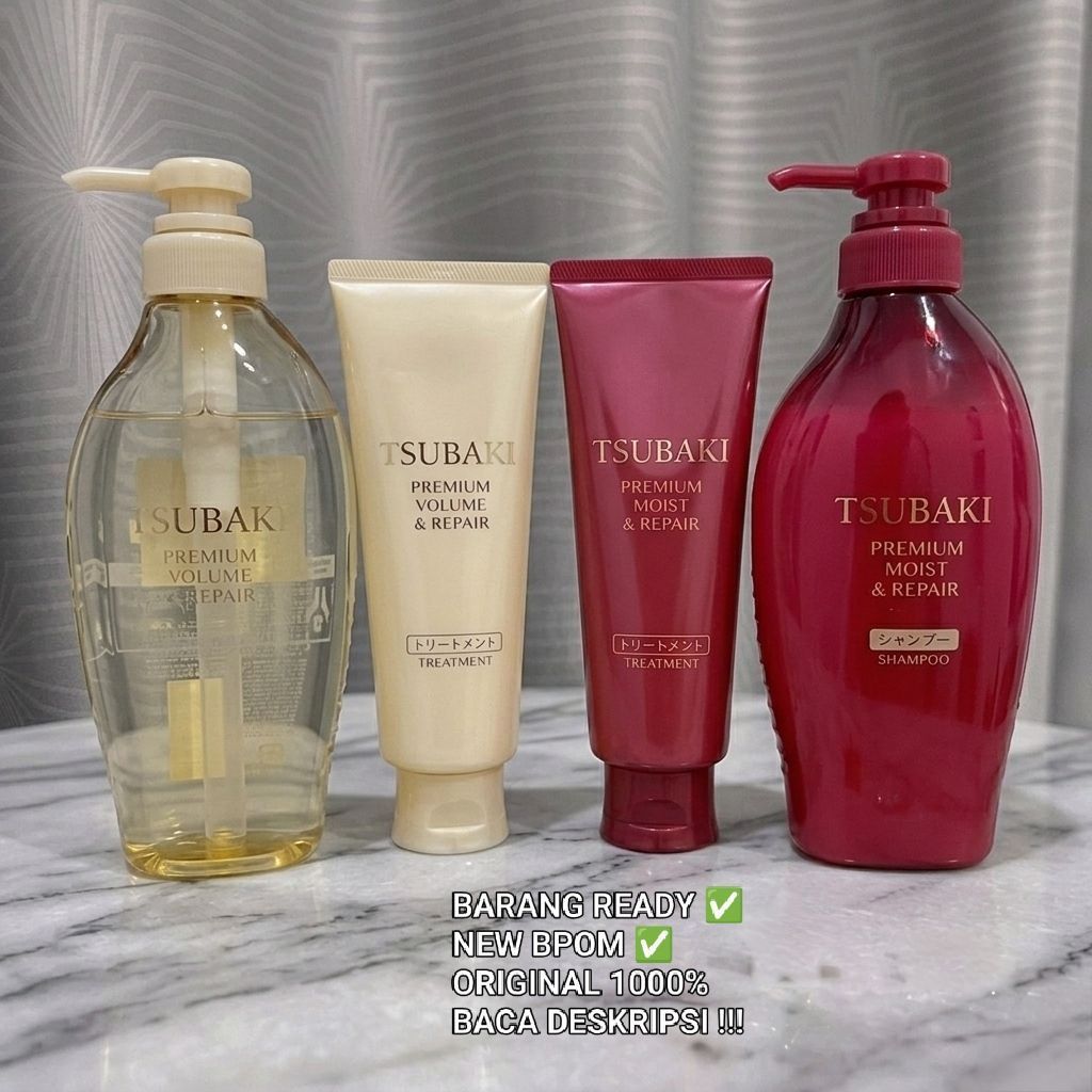 TSUBAKI SAMPO & MOIST TREATMENT(NEW BPOM)