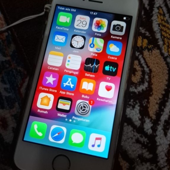 iphone 5s 16GB second bebas reset masih mulus