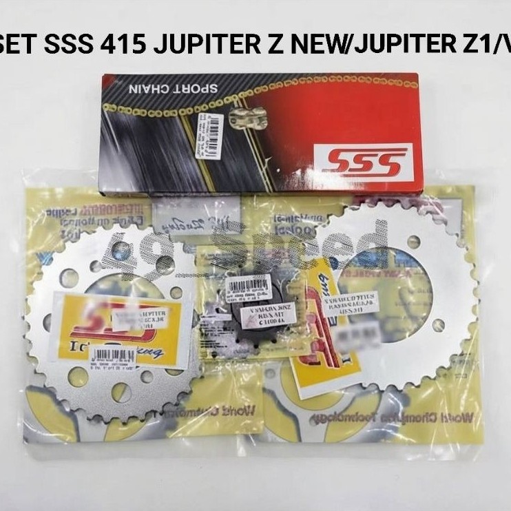 PROMO/GEAR SET SSS 415 JUPITER Z NEW / JUPITER Z1 / VEGA ZR /SSS/ORIGINAL