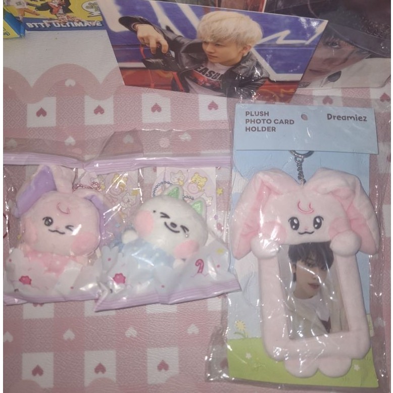 READY OFFICIAL LINE FRIEND DREAMIEZ KEYRING CARD HOLDER JJED KKYUPING JENO JAEMIN NCT DREAM (SEALED)