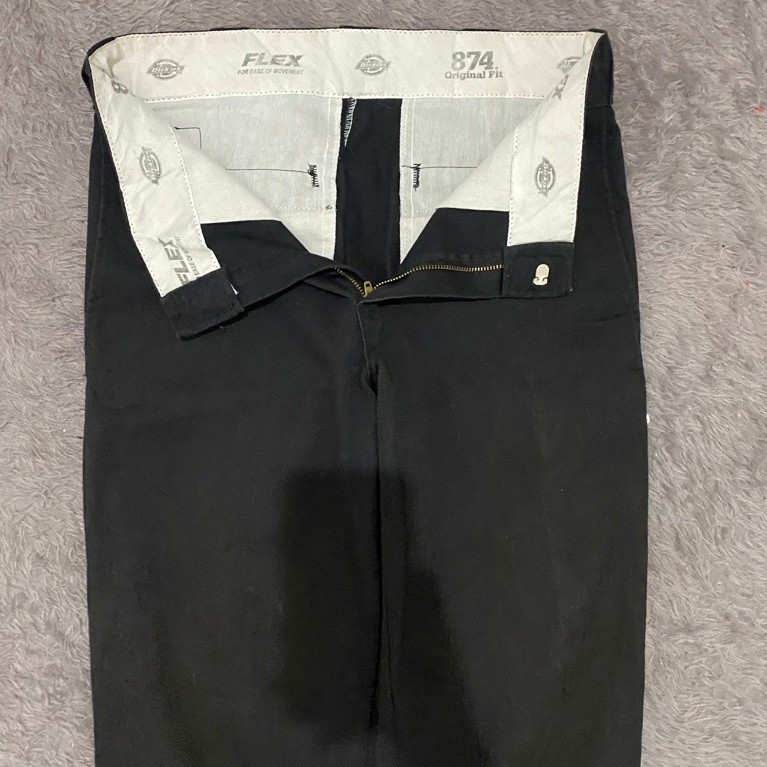 Celana Panjang Pria Dickies 874 Original Fit FLEX Hitam
