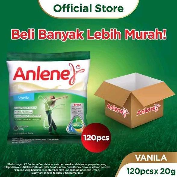 Milku- Susu Anlene Renceng Activit Coklat 10/Vanila/Anlene Renceng Coklat/Anlene Shachet