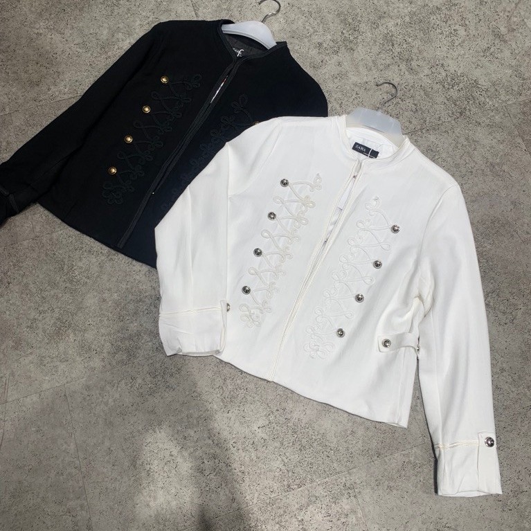 BLAZER CROP MILITARY | degazbyfang