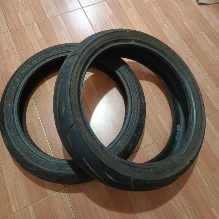 Ban Ring 17 Tapak Lebar depan Belakang